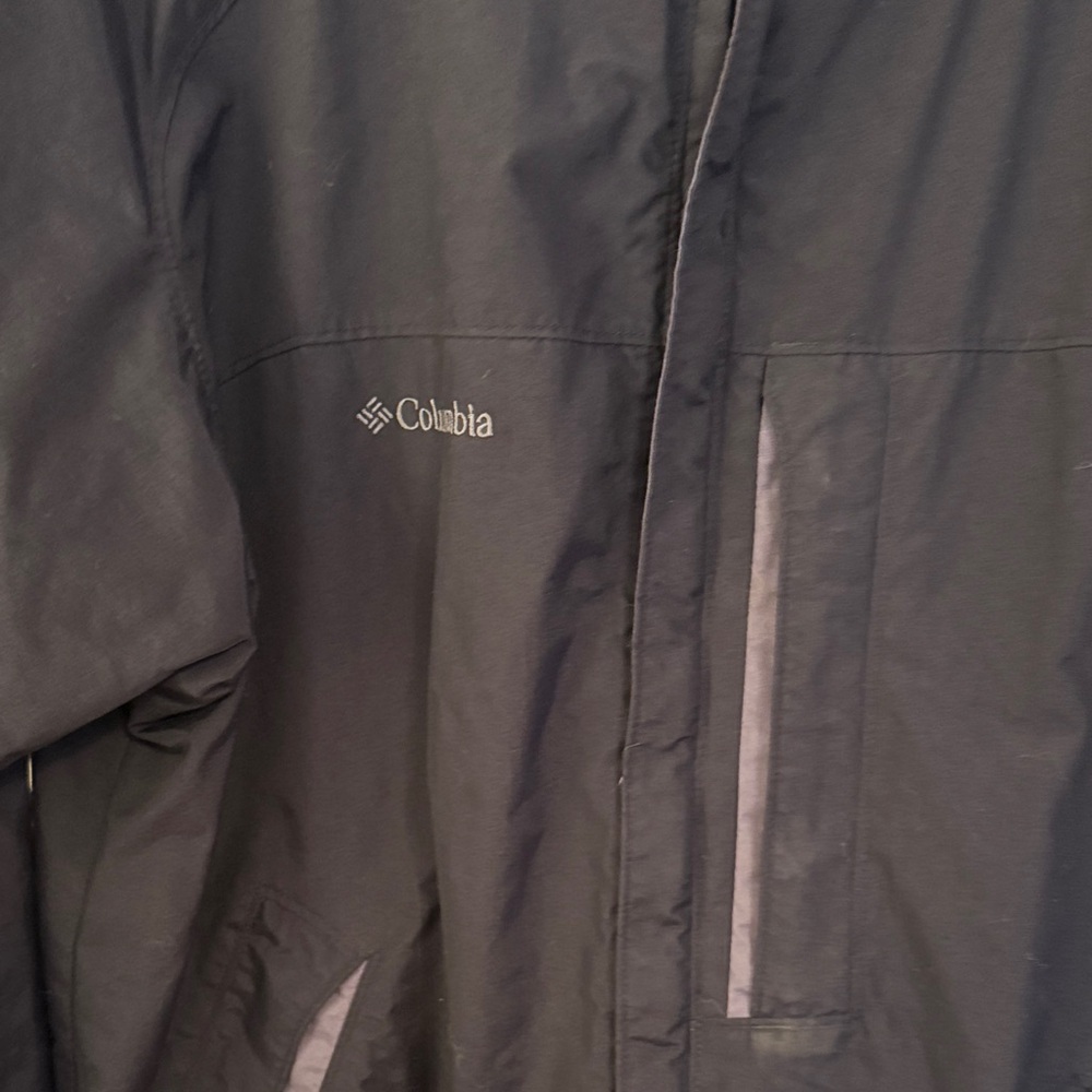 Columbia Black and Gray Hooded Jacket - Picture 3 of 6